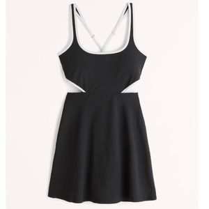 Abercrombie & Fitch Side Cutout Traveler Dress